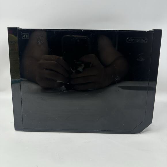 Nintendo Wii RVL-101 Black Console Bundle White Controller Tested Works - Picture 7 of 11